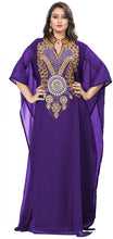 Load image into Gallery viewer, KoC Dubai Maxi Abaya Kaftan - Zainab&#39;s Closet