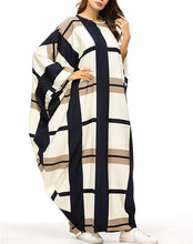 Load image into Gallery viewer, Xiannu Plus Size Maxi Batwing Sleeve Arabic Kaftan Dress - Zainab&#39;s Closet