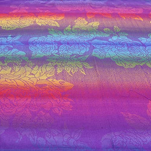 Multicolor Floral Womens Jacquard Cotton Pashmina Wrap Shawl Tassel Scarf - Zainab's Closet