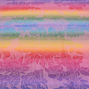 Multicolor Floral Womens Jacquard Cotton Pashmina Wrap Shawl Tassel Scarf - Zainab's Closet