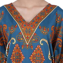 Load image into Gallery viewer, Miss Lavish London Ladies Kaftan Kimono Maxi Style Dress Teens-Adult Women in Regular to Plus Size