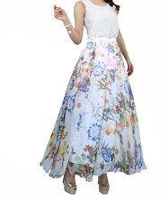 Load image into Gallery viewer, Afibi Womens Full/Ankle Length Blending Maxi Chiffon Long Skirt - Zainab&#39;s Closet