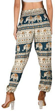 Load image into Gallery viewer, Joob Joob Women&#39;s Comfy Bohemian Tapered Elephant Loose Yoga Travel Pajama Lounge Pants - Zainab&#39;s Closet