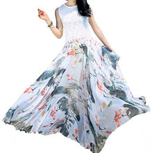 Load image into Gallery viewer, Afibi Womens Full/Ankle Length Blending Maxi Chiffon Long Skirt - Zainab&#39;s Closet