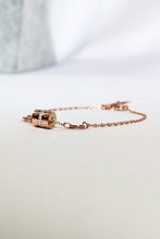 Load image into Gallery viewer, Gold Plated Roman Numeral Bracelet