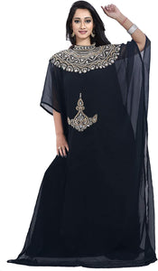 KoC Women's Long Maxi Summer One-Size Kaftan - Zainab's Closet