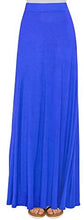Load image into Gallery viewer, Lock and Love Women&#39;s Print/Solid High Waist Maxi Skirt-Made in U.S.A. - Zainab&#39;s Closet