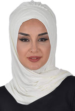 Load image into Gallery viewer, Instant Cotton Jersey Shawl Head Wrap Scarf - Zainab&#39;s Closet