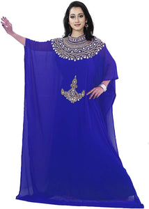 KoC Women's Long Maxi Summer One-Size Kaftan - Zainab's Closet