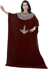 Load image into Gallery viewer, KoC Women&#39;s Long Maxi Summer One-Size Kaftan - Zainab&#39;s Closet