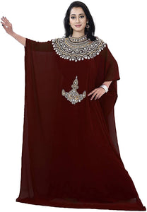 KoC Women's Long Maxi Summer One-Size Kaftan - Zainab's Closet
