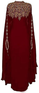 WUBU Maxi Evening Gown Kaftan - Zainab's Closet