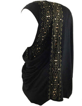 Load image into Gallery viewer, Glittering Rhinestone Cotton Jersey Hijab Scarf Wrap - Zainab&#39;s Closet