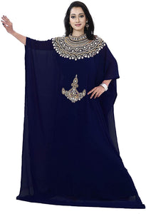 KoC Women's Long Maxi Summer One-Size Kaftan - Zainab's Closet