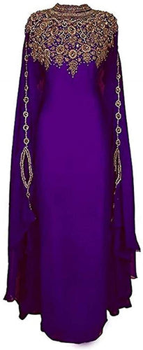 WUBU Maxi Evening Gown Kaftan - Zainab's Closet