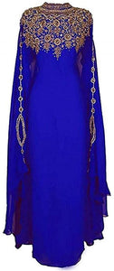 WUBU Maxi Evening Gown Kaftan - Zainab's Closet