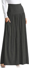Load image into Gallery viewer, Regular &amp; Plus Size Maxi Skirts with Pockets