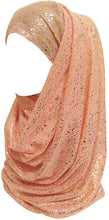 Load image into Gallery viewer, Lina &amp; Lily Glitter Head Wrap Scarf Shawl Hijab - Zainab&#39;s Closet