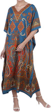 Load image into Gallery viewer, Miss Lavish London Ladies Kaftan Kimono Maxi Style Dress Teens-Adult Women in Regular to Plus Size