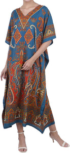 Miss Lavish London Ladies Kaftan Kimono Maxi Style Dress Teens-Adult Women in Regular to Plus Size