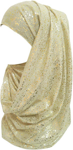 Lina & Lily Glitter Head Wrap Scarf Shawl Hijab - Zainab's Closet