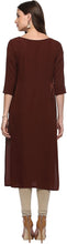 Load image into Gallery viewer, Janasya Indian Tunic Tops Crepe Kurti for Women