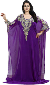 KoC Women's Wear Dubai Kaftan Abaya - Zainab's Closet