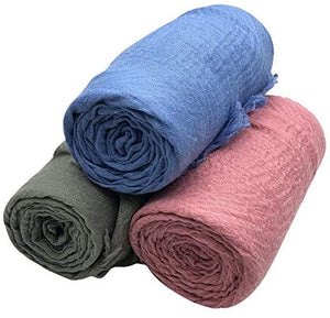 AxeSickle 3PCs Scarf Shawl Wrap Hijab - Zainab's Closet