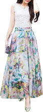Load image into Gallery viewer, Afibi Womens Full/Ankle Length Blending Maxi Chiffon Long Skirt - Zainab&#39;s Closet