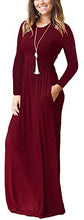 Load image into Gallery viewer, VIISHOW Casual Maxi Dress with Pockets - Zainab&#39;s Closet