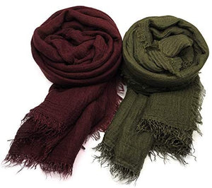 AxeSickle 3PCs Scarf Shawl Wrap Hijab - Zainab's Closet