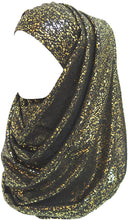 Load image into Gallery viewer, Lina &amp; Lily Glitter Head Wrap Scarf Shawl Hijab - Zainab&#39;s Closet