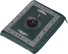 Load image into Gallery viewer, Praying Rug,Hitopin Travel Prayer Mat with Compass Pocket Sized Carry Bag and Attached Compass Praying Rug Portable Nylon Waterproof Easy Praying Mat 60100cm
