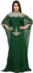 KoC Women's Long Maxi Summer One-Size Kaftan - Zainab's Closet