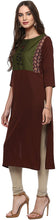 Load image into Gallery viewer, Janasya Indian Tunic Tops Crepe Kurti for Women