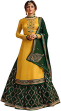 Load image into Gallery viewer, Delisa New Indian/Pakistani Eid Special Party/Ethnic wear Georgette Straight Ghagra Style Salwar for Womens