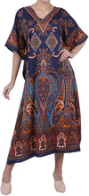 Load image into Gallery viewer, Miss Lavish London Ladies Kaftan Kimono Maxi Style Dress Teens-Adult Women in Regular to Plus Size