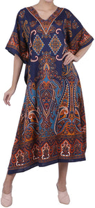Miss Lavish London Ladies Kaftan Kimono Maxi Style Dress Teens-Adult Women in Regular to Plus Size