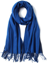 Load image into Gallery viewer, FORTREE Large Soft 2 Tone Cashmere Feel Lightweight Shawls Wrap Scarf - Zainab&#39;s Closet