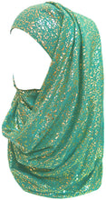 Load image into Gallery viewer, Lina &amp; Lily Glitter Head Wrap Scarf Shawl Hijab - Zainab&#39;s Closet