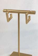 Load image into Gallery viewer, Geometric Thick Rectangle Earrings