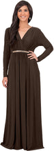 Load image into Gallery viewer, KOH KOH V-Neck Flowy Formal Kaftan Dress - Zainab&#39;s Closet