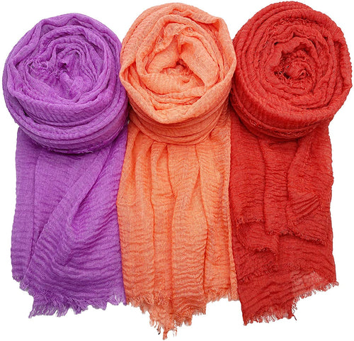 AxeSickle 3PCs Scarf Shawl Wrap Hijab - Zainab's Closet