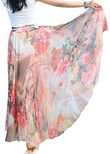 Load image into Gallery viewer, Afibi Womens Full/Ankle Length Blending Maxi Chiffon Long Skirt - Zainab&#39;s Closet