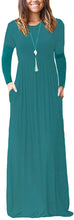 Load image into Gallery viewer, VIISHOW Casual Maxi Dress with Pockets - Zainab&#39;s Closet
