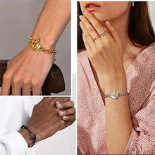 Load image into Gallery viewer, PROSTEEL Childrens&#39; Allah Bracelet, Islamic Jewelry Stainless Steel Beaded Chain Bracelet, fits Wrist from 5.9&#39;&#39; to 7.9&#39;&#39;
