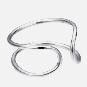 Double Line Clasp Ring