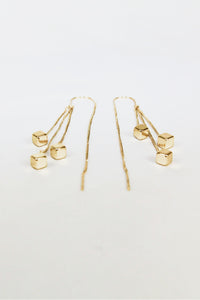 Cubics Threader Earrings
