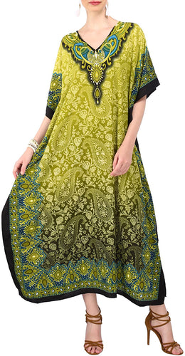 Miss Lavish London Ladies Maxi Style Kaftan - Zainab's Closet