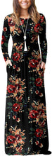 Load image into Gallery viewer, VIISHOW Casual Maxi Dress with Pockets - Zainab&#39;s Closet